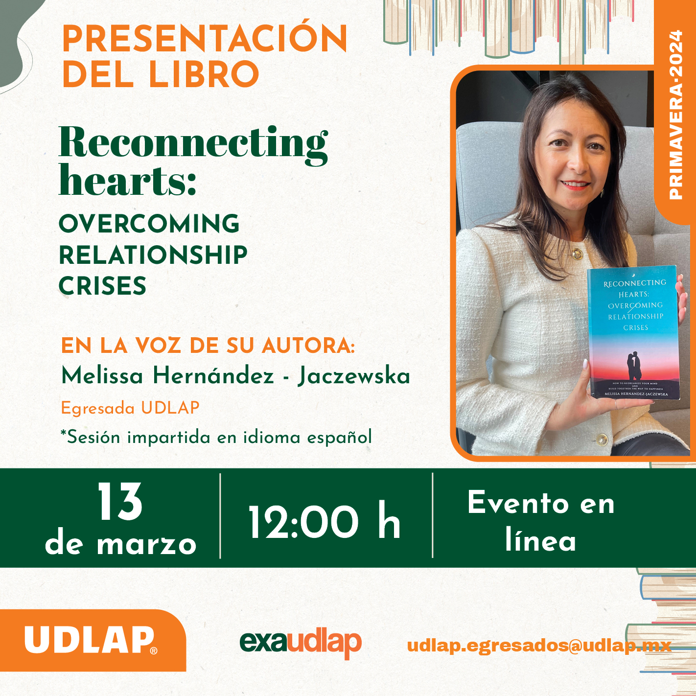 UDLAP – Presentación del Libro Reconnecting Hearts
