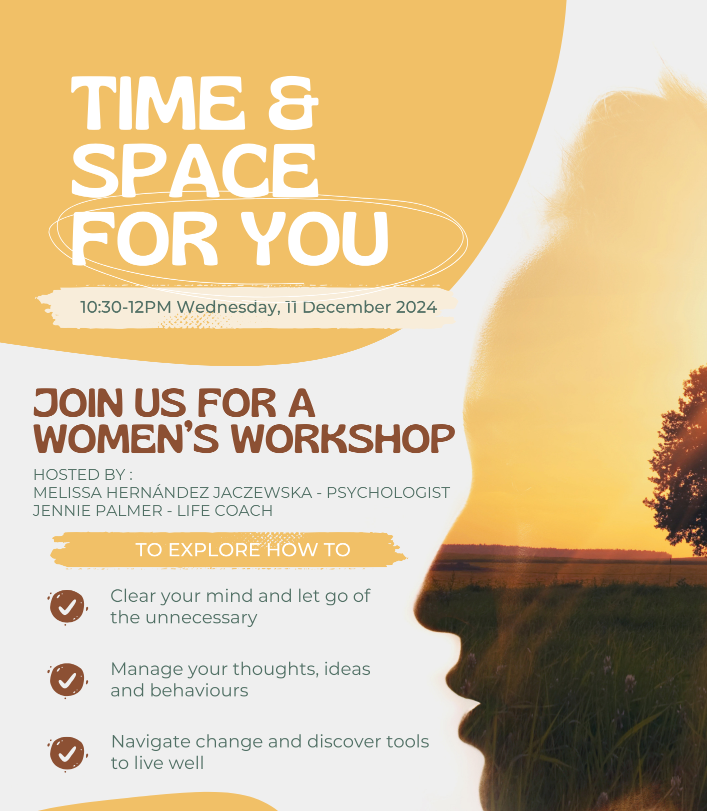 Time & Space For You – Session 1