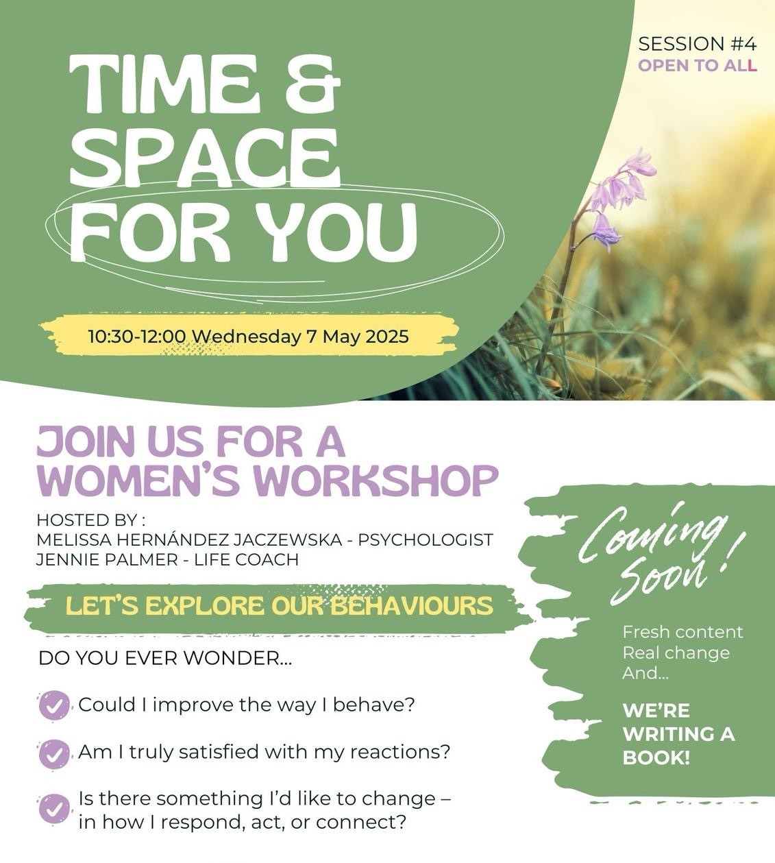 Time & Space For You – Session 4